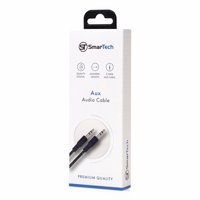 כבל ה-AUX האולטימטיבי מבית SmarTech - אורך 2 מטר, איכות ועמידות ללא פשרות כבל ה-AUX האולטימטיבי מבית SmarTech - אורך 2 מטר, איכות ועמידות ללא פשרות