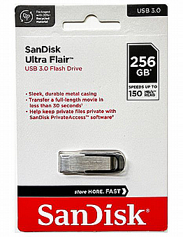 ���� ��� �� ���� FLAIR 256GB USB3.0 ������ - SDCZ73