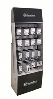סטנד מוצרים יוקרתי SmarTech כולל 16 קוצי ברזל באורך 20 ס"מ - הסטנד בגודל 170X60X35 סטנד מוצרים יוקרתי SmarTech כולל 16 קוצי ברזל באורך 20 ס"מ - הסטנד בגודל 170X60X35