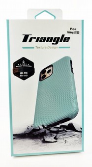 מגן קומבו Triangle לגלקסי A71 באריזה מהודרת - צבע שחור