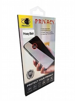 מגן זכוכית מלאה Privacy לאייפון XS Max - נגד הצצה - להגנה על הפרטיות