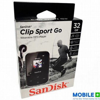 ��� MP3 ������ Clip Sport GO 32GB - �� ��� ��� ����� (2 �-1)