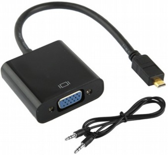 ���� HDMI ����� �-VGA + ��� Audio ����� �����