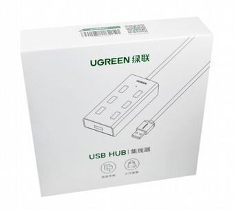 HUB ���� USB ����� 1 ��� �-7 ������ USB - ��� CR130 ���� UGREEN