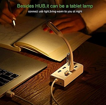 HUB ���� USB ����� 1 ��� �-7 ������ USB - ��� CR130 ���� UGREEN