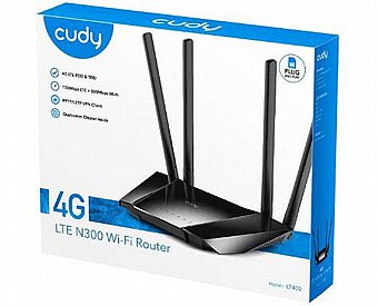 ��� ������ N300 + ���� ������ 4G LTE - ��� LT400 - ���� CUDY
