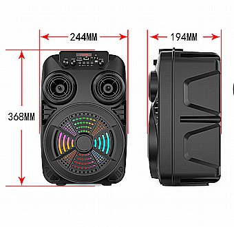 ������� ������ ZQS-8107S ����� 8 ���� ������ 20W �� ����� �������