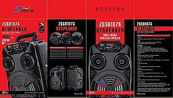 ������� ������ ZQS-8107S ����� 8 ���� ������ 20W �� ����� �������