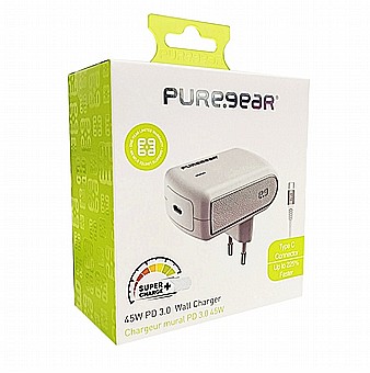 ���� ��� Pure-gear 45W ���� ������ - ����� PD3.0  + ��� ����-�� �����-�� - ������ ����� ����