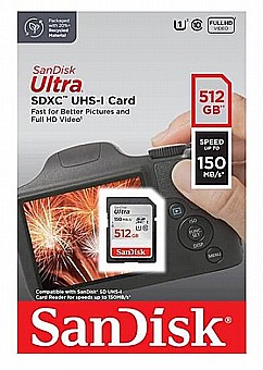 ����� ����� ������� ������ 512GB ��� SDSDUNC ������ - ������ 150