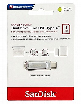 ���� ����-�� �-USB ������ Dual Drive Luxe 1TB ��� SDDDC4