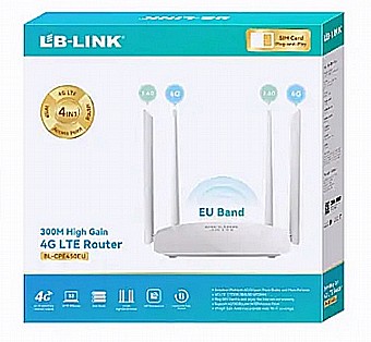 ��� ������ 300Mbps + ���� ������ 4G LTE - ���� LB-LINK