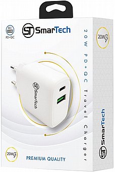 ��� ���� ��� PD+QC - 20W -  ���� SmarTech - ����� ������