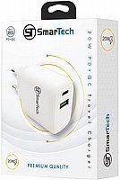 ראש מטען קיר PD+QC - 20W -  חברת SmarTech - איכות מושלמת