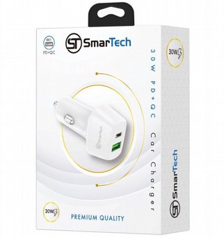 ���� ��� PD+USB 30W ��� STCC30W ���� SmarTech - ����� ����� ������ ������