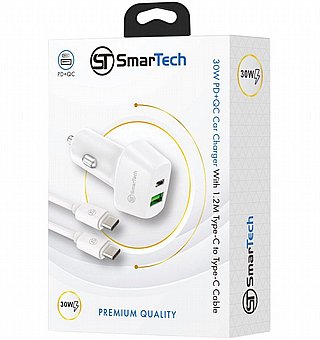 ���� ��� PD+USB 30W �� ��� ����-�� �����-�� - ��� STCC30W ���� SmarTech - ����� ����� ������ ������