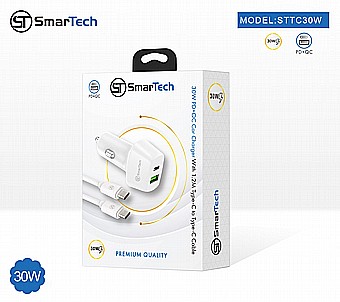 ���� ��� PD+USB 30W �� ��� ����-�� �����-�� - ��� STCC30W ���� SmarTech - ����� ����� ������ ������