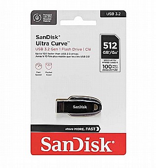 ���� ��� �� Ultra Curve USB3.2 - 512GB ��� SDCZ550-512G ������