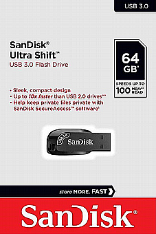  ���� ��� �� Ultra Shift USB3.0 - 64GB ������ - SDCZ410