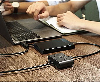 ����� ������ USB ����� - USB3.0 ����� 0.5 ��� �-4xUSB3.0 + ����� Usb - ���� UGREEN ��� 20290