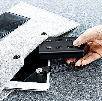 ����� ������ USB ����� - USB2.0 ����� 1 ��� �-7xUSB2.0  + ����� USB - ���� UGREEN ��� 30374