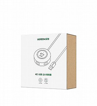 ����� ������ USB ����� - USB2.0 ����� 0.2 ��� �-4xUSB2.0 - ���� UGREEN ��� 50261