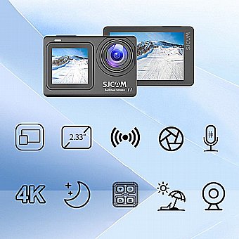 ����� ������� SJCAM SJ8 DUAL SCREEN - ������ ������� �� ����� 4K ���� ���