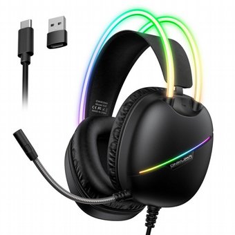 ������� ������� �������� Onikuma X33 � ����� RGB | ������ 50 ��� | ����� Type-C �� ���� USB