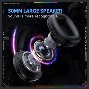 ������� ������� �������� Onikuma X33 � ����� RGB | ������ 50 ��� | ����� Type-C �� ���� USB