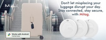 ���� ����� ��������� ������� MiTag with luggage tag ���� MiLi
