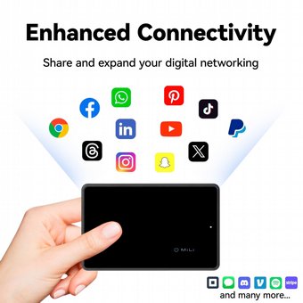 ���� ����� ���� ������ ����� ����� MiCard-Digital Business Card ���� MiLi