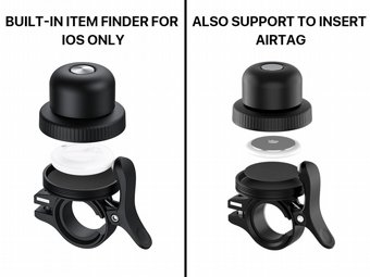 ���� ����� ���� ����� ����� �������� MiTag Bike Bell ���� MiLi