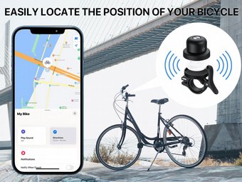 ���� ����� ���� ����� ����� �������� MiTag Bike Bell ���� MiLi