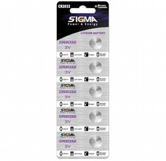 x5 ������ ����� �� ������ ���� CR2032 �������� ����� ���� Sigma